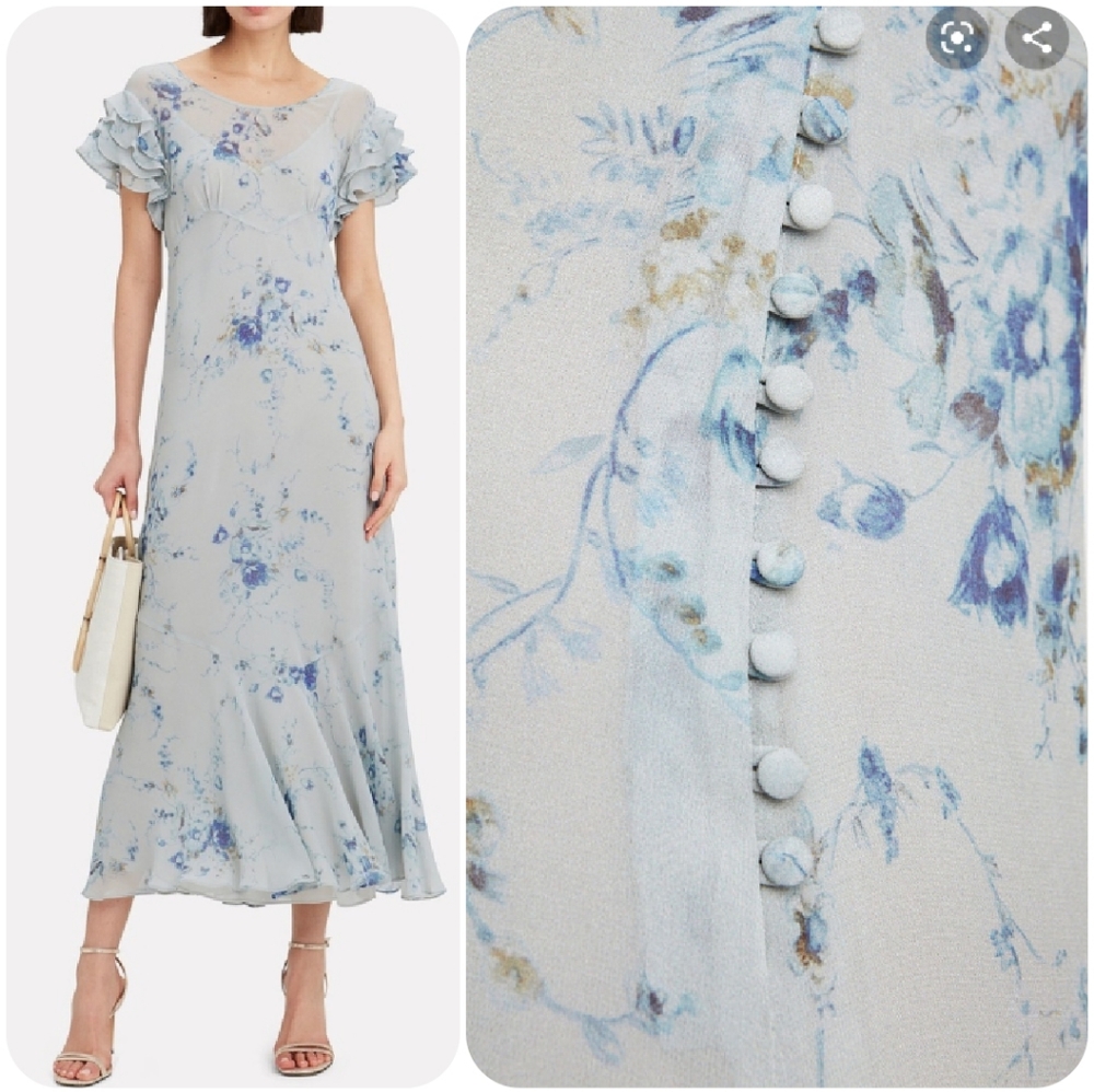 🍒NWOT🍒 LOVESHACKFANCY CELESTIA MIDI DRESS